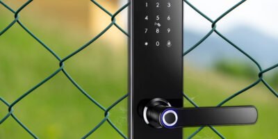 Smart lock for fence