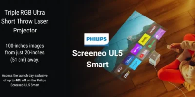 Philips Screeneo UL5 Smart - RGB Laser Projector