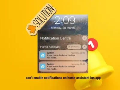 can't enable notifications on home assistant ios app